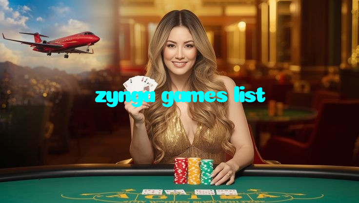 zynga games list