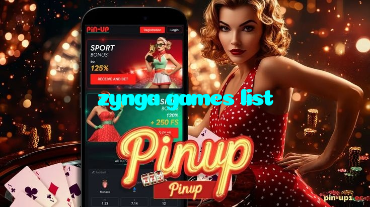 zynga games list casino presented on mobile device in Pakistan with slots and live games